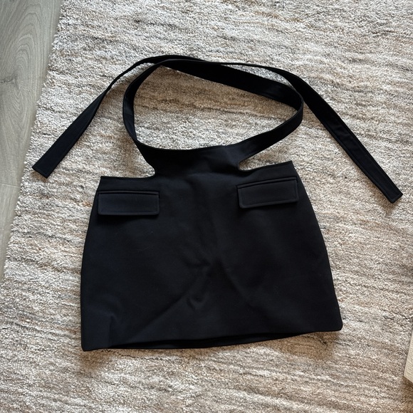 Dion Lee Black cut out miniskirt - Picture 1 of 4